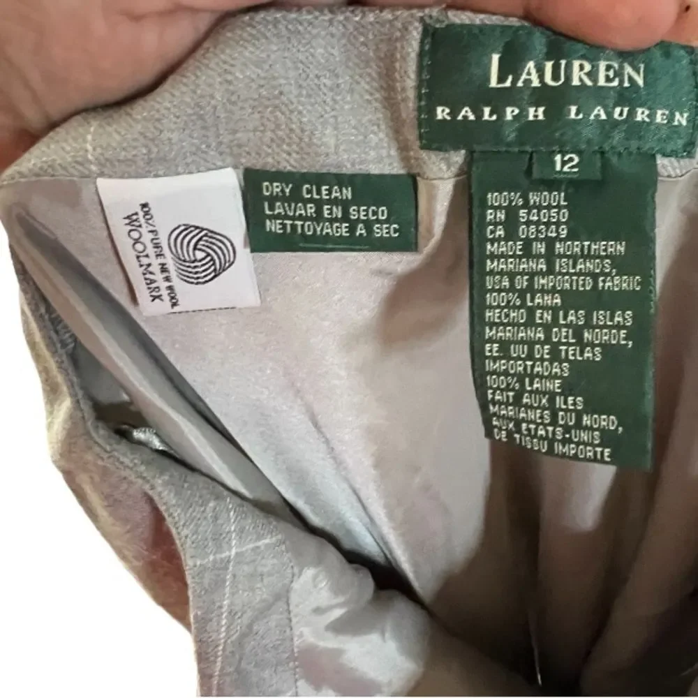 Vintage Lauren Ralph Lauren Wool Skirt‎